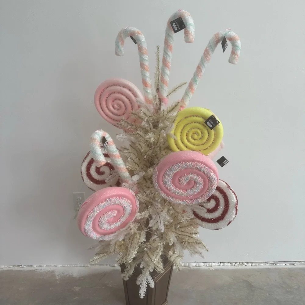 🌸NEW JUMBO CANDY 🍭 ORNAMENTS ( Just the Candys)
